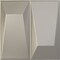 Ekena Millwork 11 7/8in. W x 11 7/8in. H Locke EnduraWall Decorative 3D Wall Panel Covers 0.98 Sq. Ft. WP12X12LOBAL - alternate 1